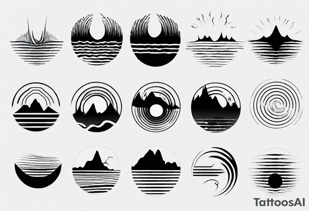 soundwaves tattoo idea