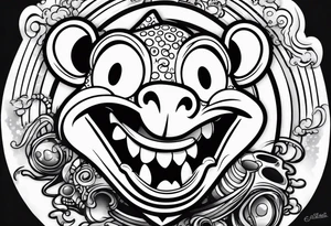 Rat fink tattoo idea