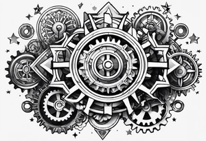 Cogs tattoo idea