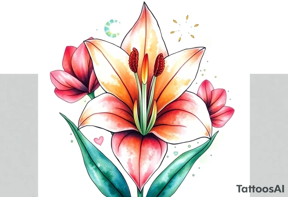 Lilly of the vally tattoo idea