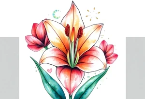 Lilly of the vally tattoo idea