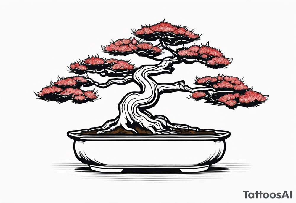 bonsai tattoo idea