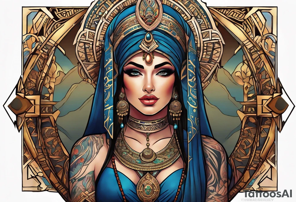 Isis Goddess Tattoo I tattoo idea