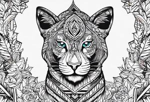 End the stigma. Mental health awareness tattoo idea