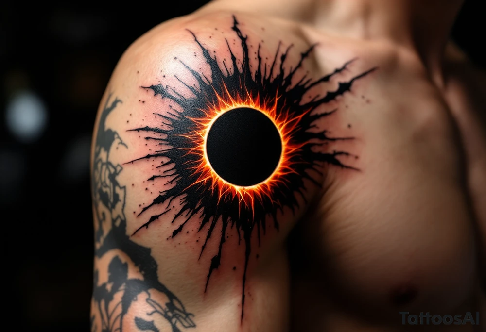 Dark Eclipse  ending everything tattoo idea