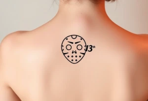 Friday the 13th horror tattoo tattoo idea