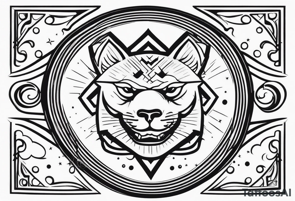 Be humble sit down tattoo idea