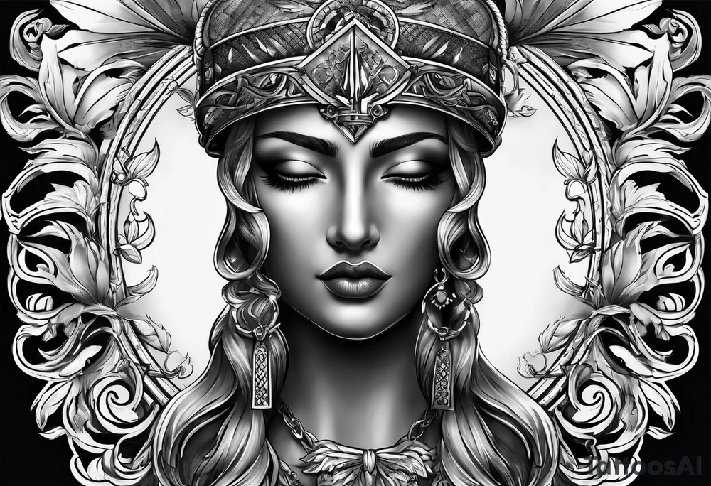 justice tattoo idea
