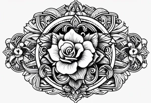 Texas themed sleeve tattoo idea
