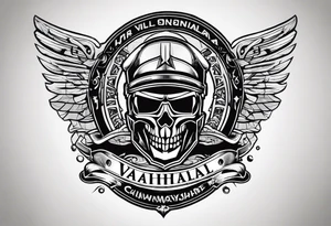 Valhalla soldier tattoo idea