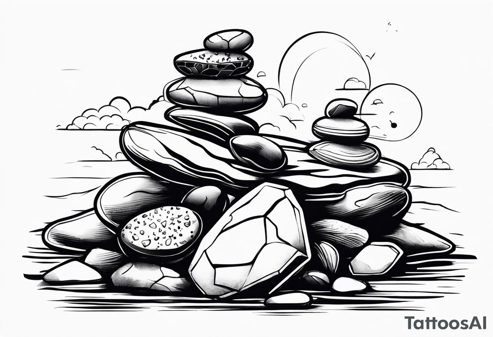 It was just a pile of rocks tattoo idea