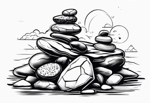 It was just a pile of rocks tattoo idea