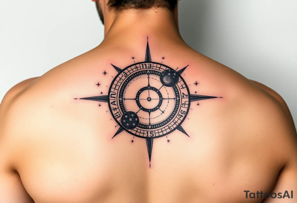 Astronomy tattoo tattoo idea