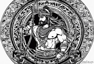 ARJUN , SAGITTARIUS , 1996 ,EMPATHETIC , MANLY , ADVENTUROUS, NAUGHTY , EXPLORER tattoo idea