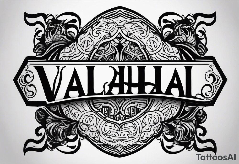 Valhalla tattoo idea