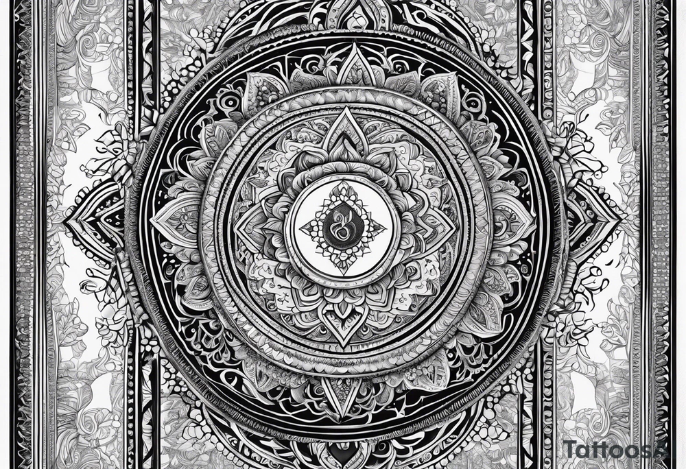 Guru granth sahib book tattoo idea