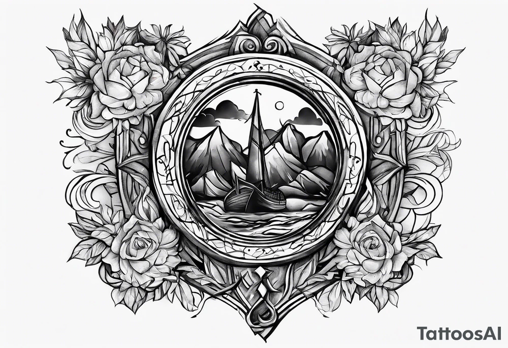 psalms 23 tattoo idea