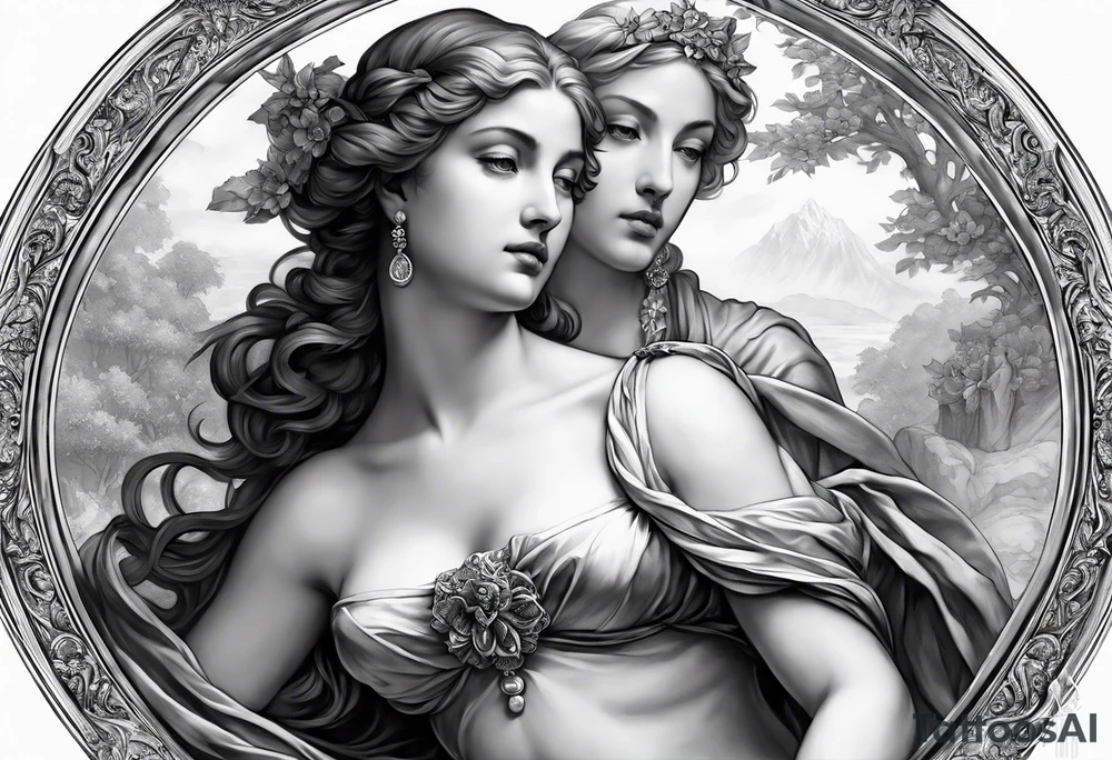 nemesis without flowers tattoo idea