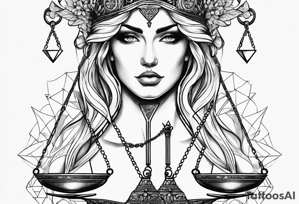 Transformation libra tattoo idea