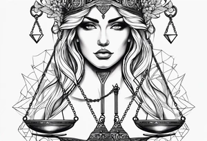 Transformation libra tattoo idea