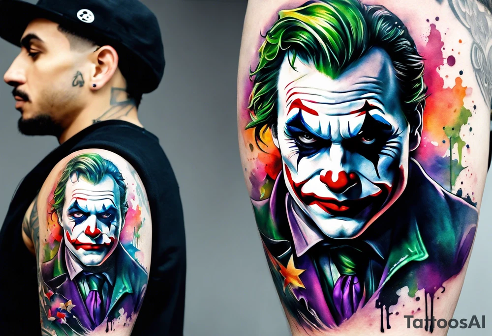 Joker 
Sleeve tattoo idea