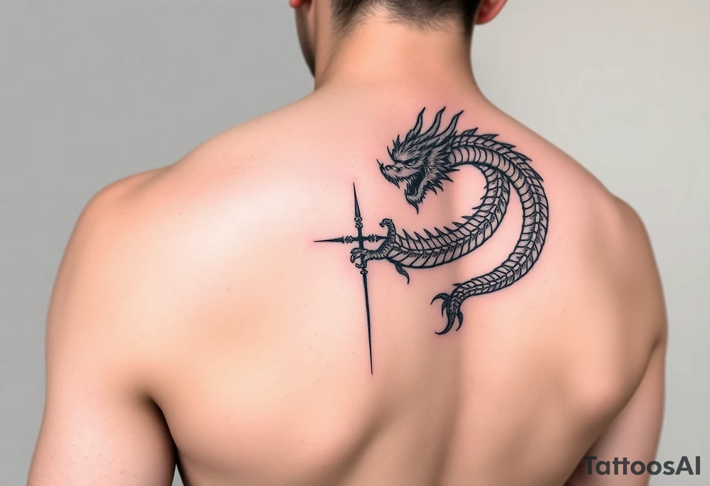 Sekiro shadows die twice divine dragon tattoo idea