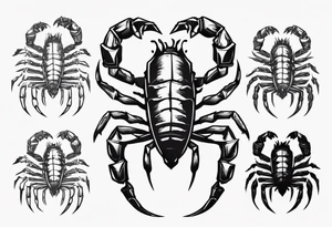 scorpion graduating in 2023 for game development and game design tattoo idea