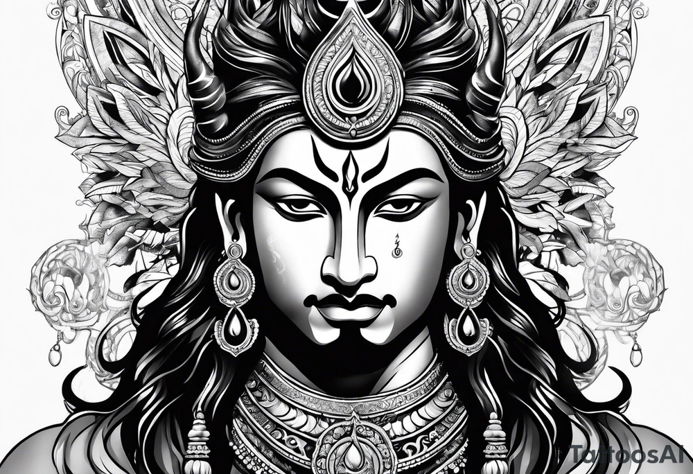 Lord shiva tattoo idea