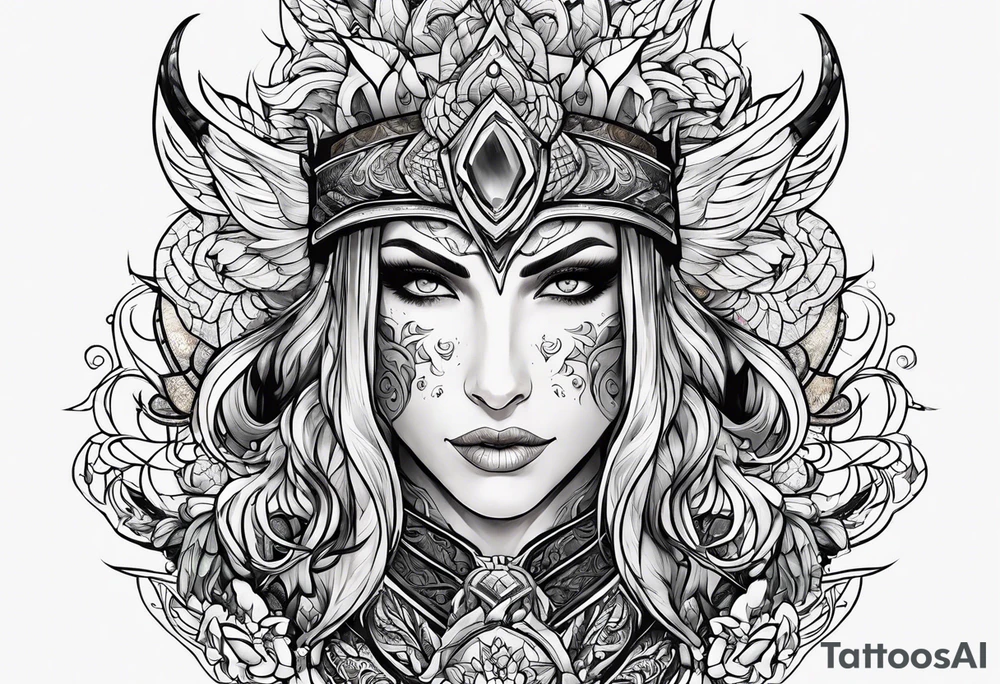 skyrim tattoo idea