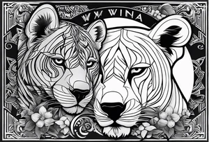 Cubs with Zack and Tao tattoo idea