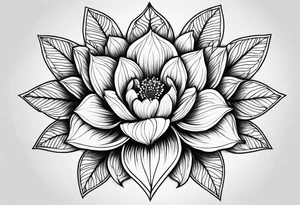 Faça uma flor tattoo idea