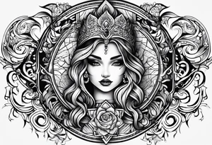 Tatuaje oscuro tattoo idea
