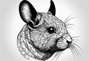Chinchilla tattoo idea