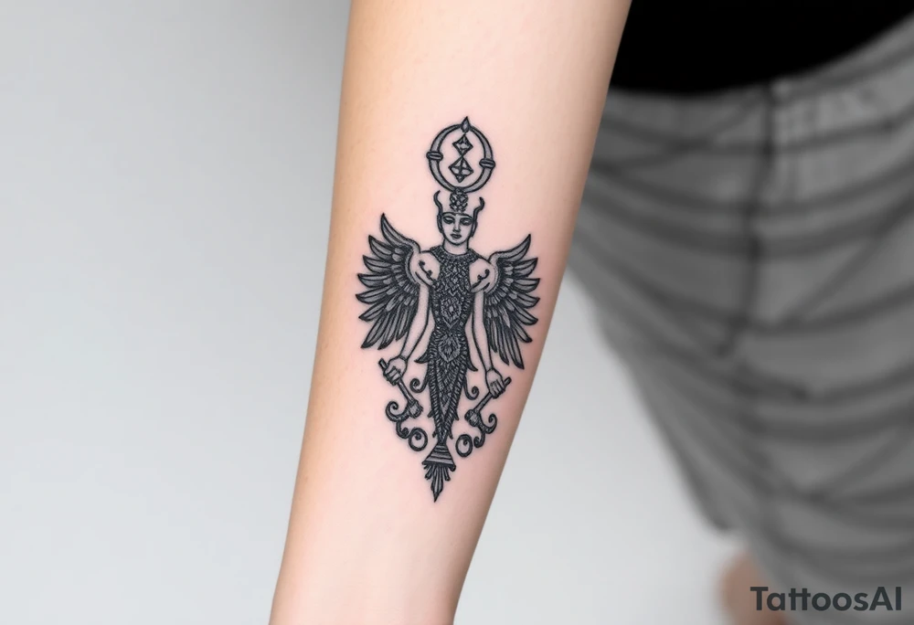 anunnaki God tattoo idea