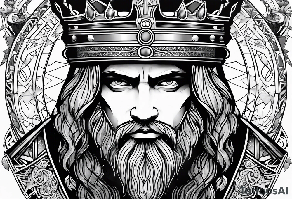 king arthur tattoo idea