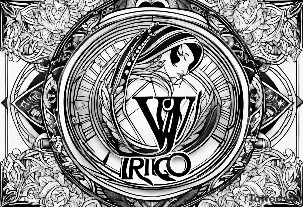 Virgo tattoo idea