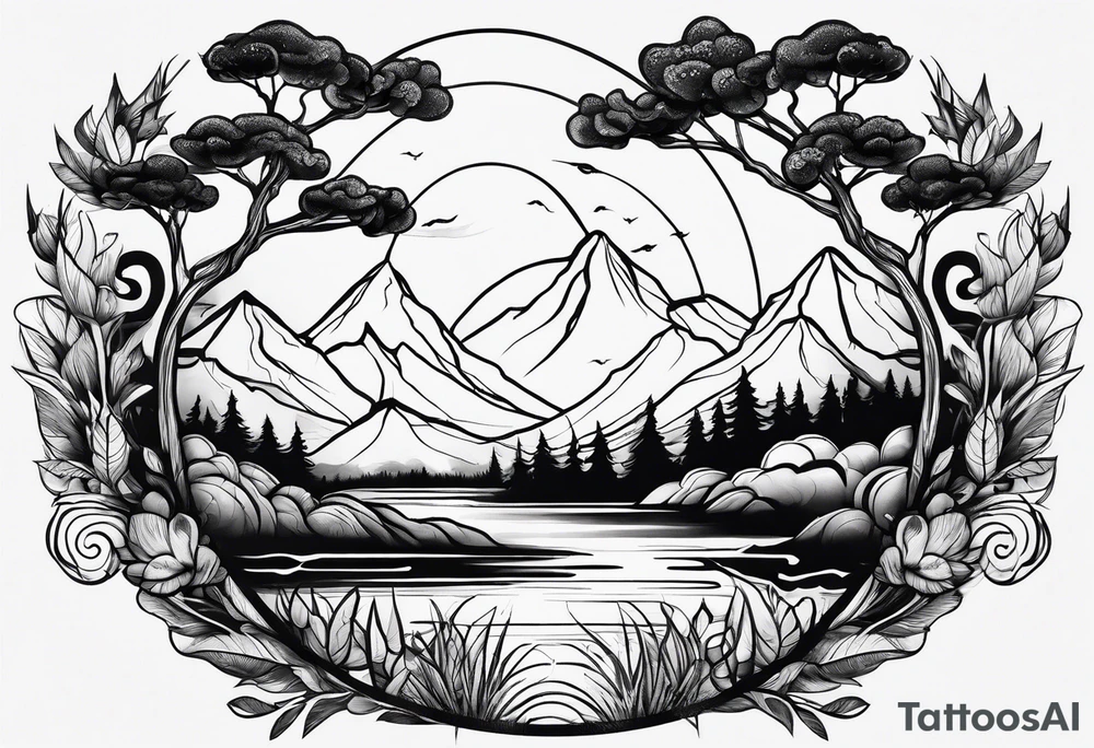 Nature tattoo idea