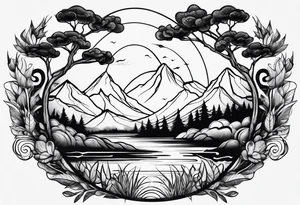 Nature tattoo idea
