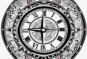 roman numeral xii tattoo idea