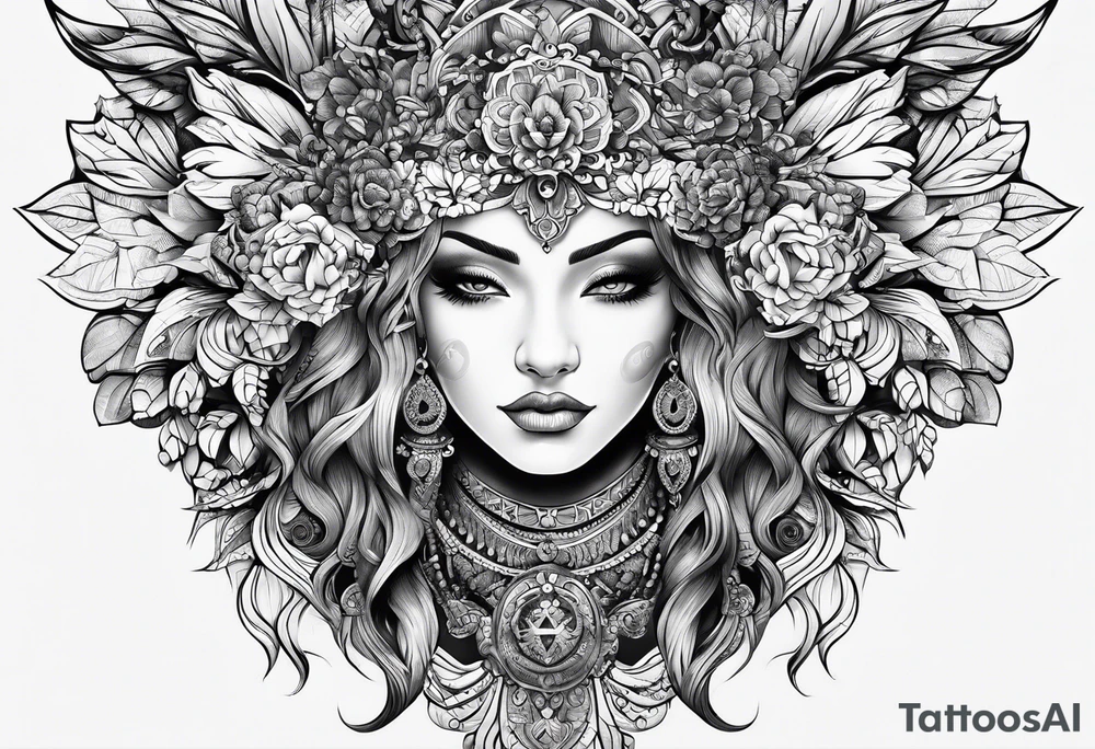 American tattoo idea