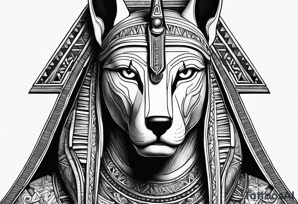 Anubis tattoo idea