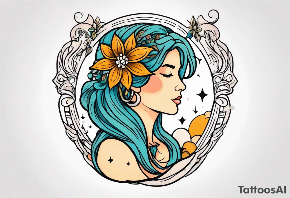 virgo tattoo idea