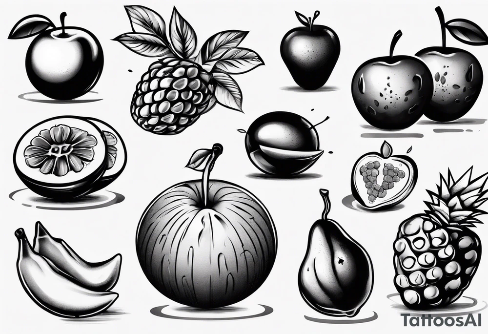 Fruits tattoo idea