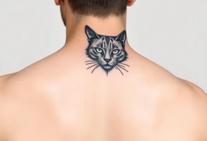 Black Cat tattoo idea
