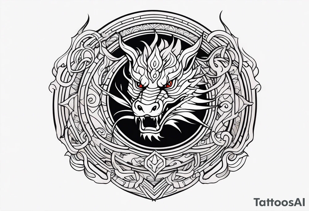 Dragon  symbol meaning tattoo design tattoo idea