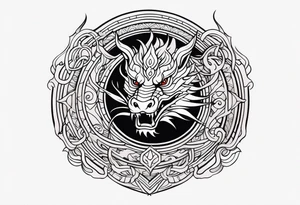 Dragon  symbol meaning tattoo design tattoo idea