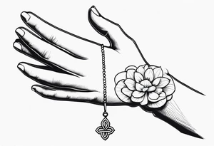 PRAYING HAND tattoo idea