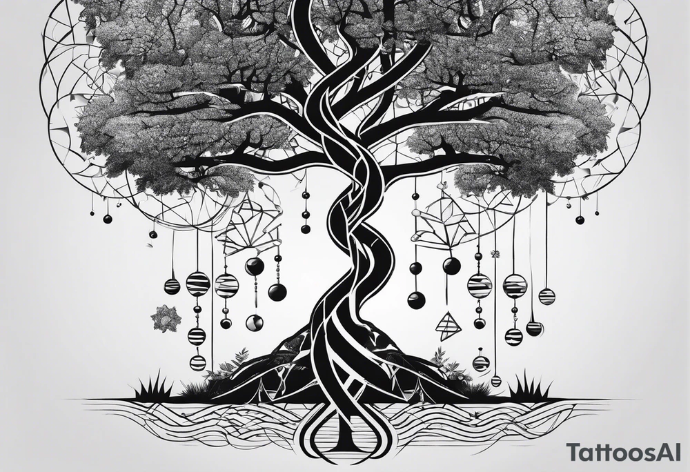 dna tree tattoo idea