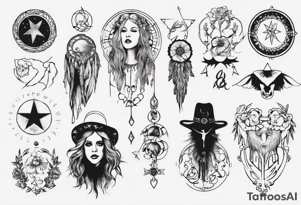 stevie nicks tattoo idea