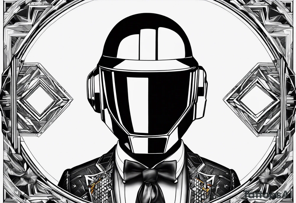 daft punk zrh tattoo idea